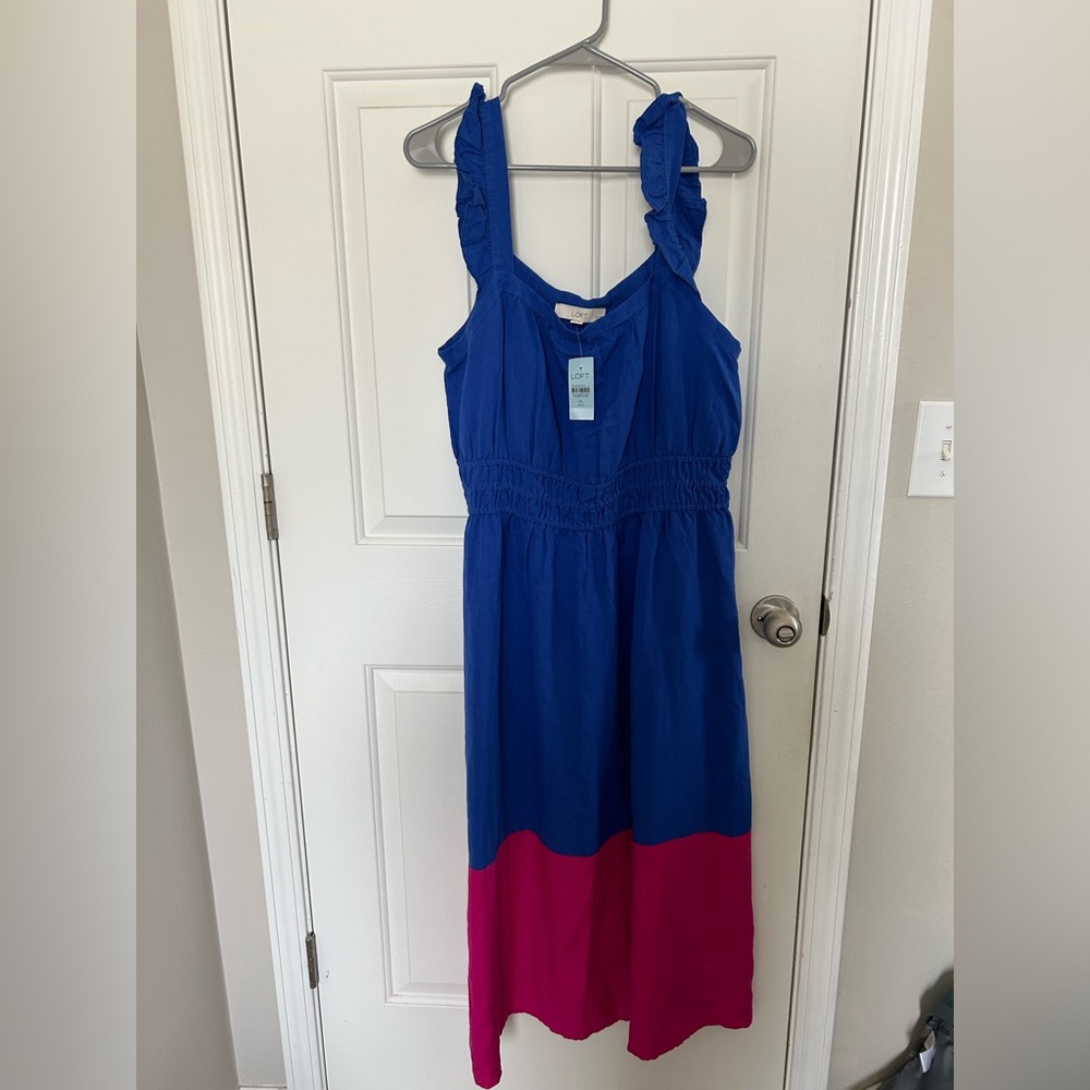 Loft Colorblock Dress